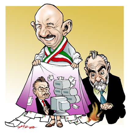 Marcelo Ebrard Casaubon, toda la escuela de Salinas de Gortari y Camacho Solís...