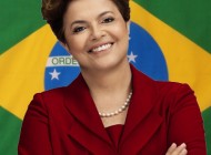 Presidenta de Brasil, Dilma Rousseff...